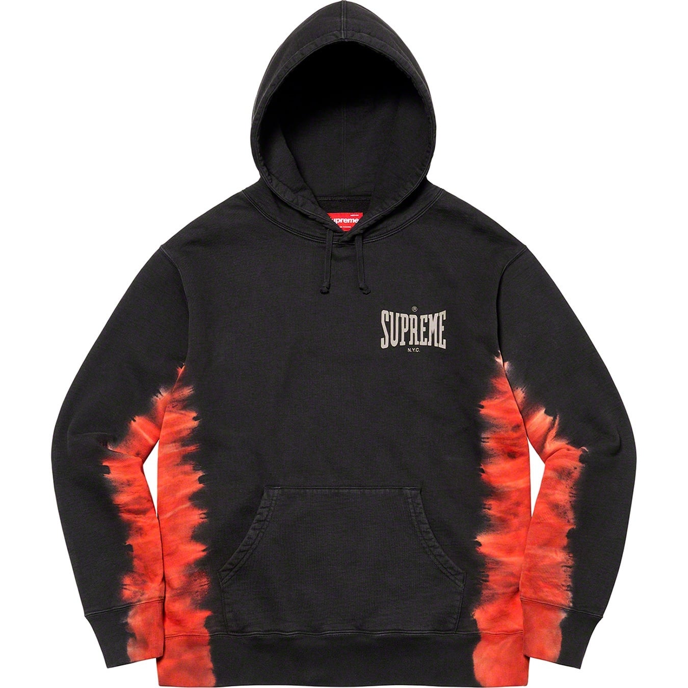 Bleached Hooded Sweatshirt view 3